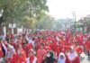Momen Kebangkitan Olahraga Cianjur, Ini Kemeriahan Jalan Sehat Merah Putih yang Diikuti 32 Ribu Peserta